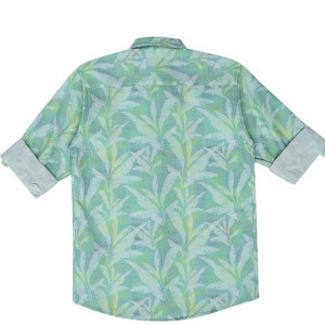 Boys Comfort Floral Opaque Printed Casual Shirt