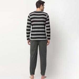 Men Striped Night suit